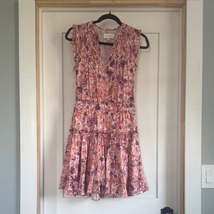 Dear John Multicolor Floral Mini Dress